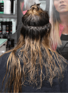 תפירת תוספות שיער